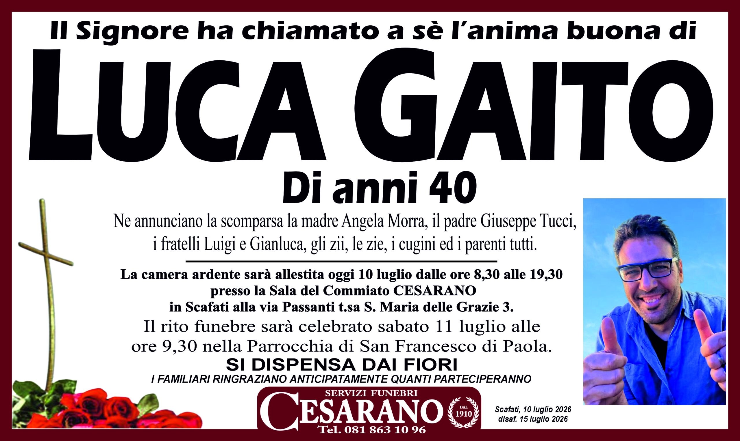 lutto Sala del Commiato con Croce scaled